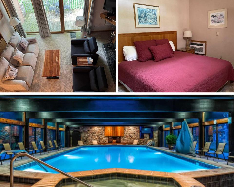 Φωτογραφία από το άλμπουμ του Top Floor Luxury, Sauna, Private Pool, Lake Bellaire Beach, 5 beds, 4 full bath σε Bellaire