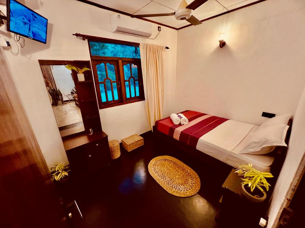 Ένα ή περισσότερα κρεβάτια σε δωμάτιο στο Cinnamon hill