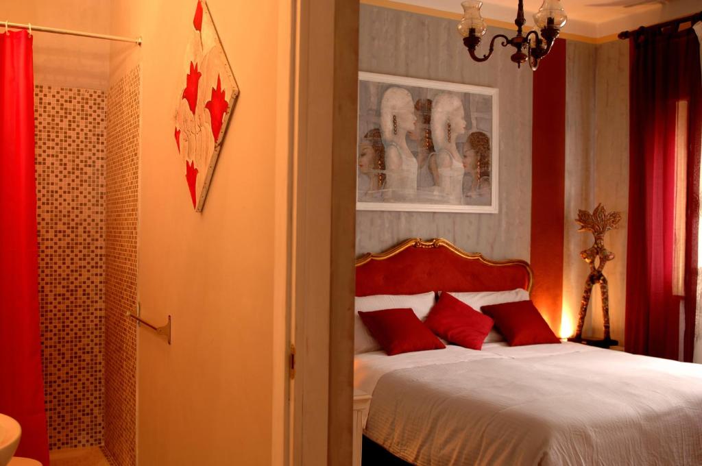 A bed or beds in a room at B&B Art