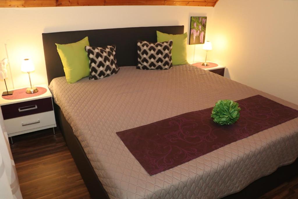 Ένα ή περισσότερα κρεβάτια σε δωμάτιο στο Schlaucher