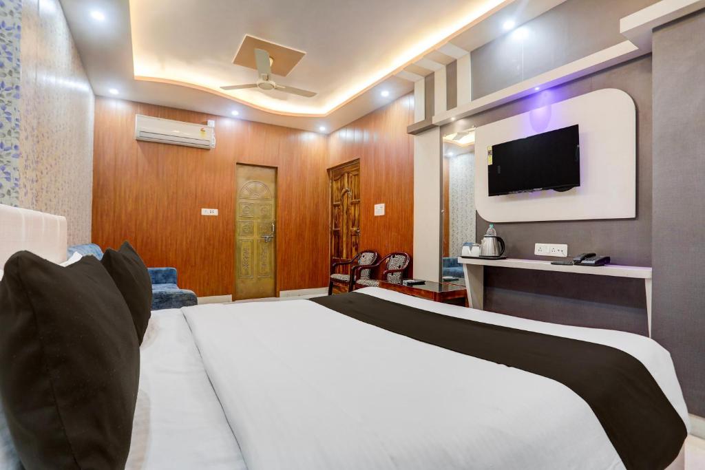 TV a/nebo společenská místnost v ubytování Townhouse OAK R R Palace