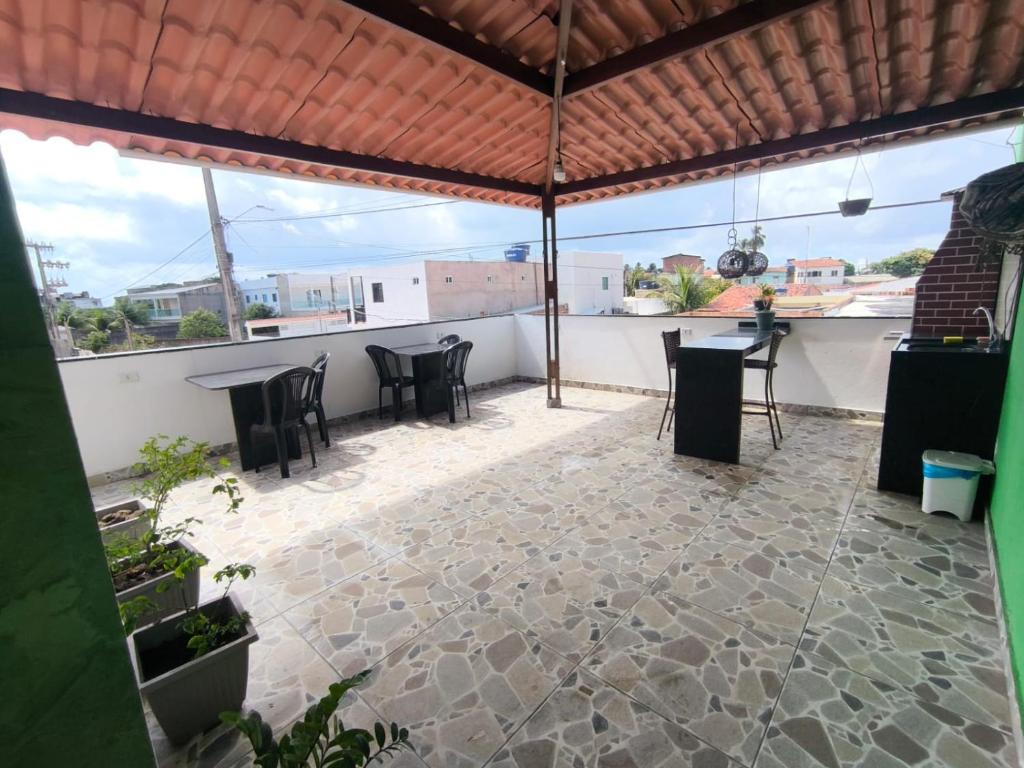 Balkón nebo terasa v ubytování Suite da praia