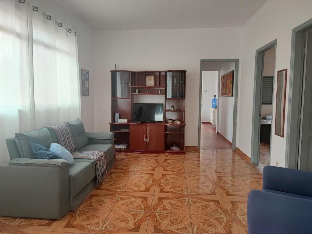 Posezení v ubytování Casa espaço e aconchego