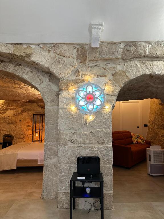 Khu vực ghế ngồi tại La Quattordici Luxury Apartment