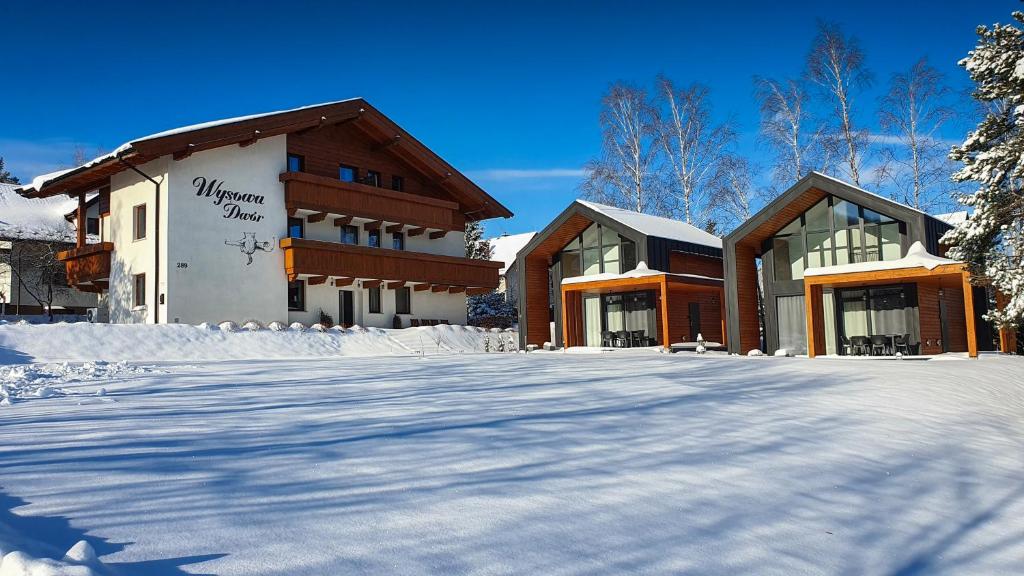 Το Wysowa Dwór τον χειμώνα
