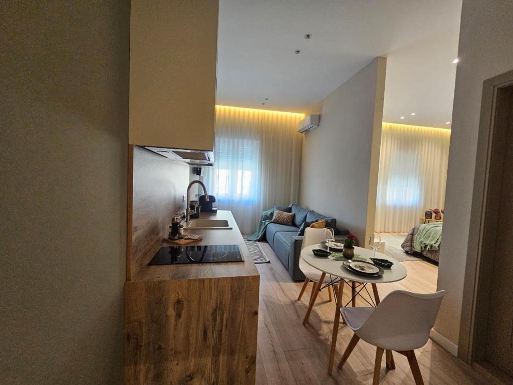 Et opholdsområde på Rroji Urban Heritage