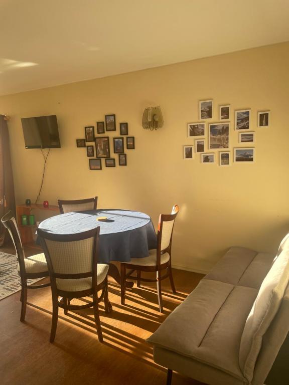 Posezení v ubytování Departamento viña del mar para 5 huéspedes