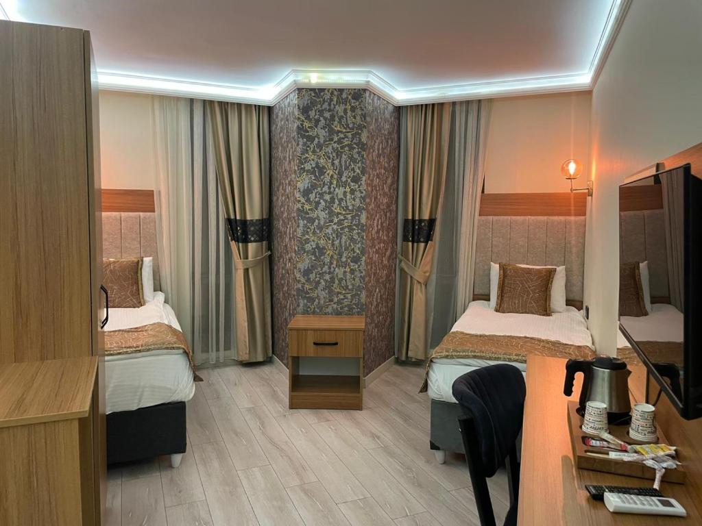 لابی و فضای عمومی Golden Lux Hotel Antalya - تصویر ۵