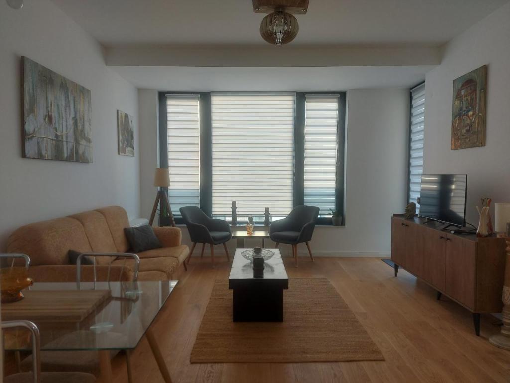 Χώρος καθιστικού στο Kilenc Danube District 8