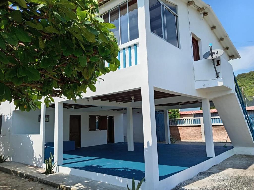 Bygningen som villaen ligger i