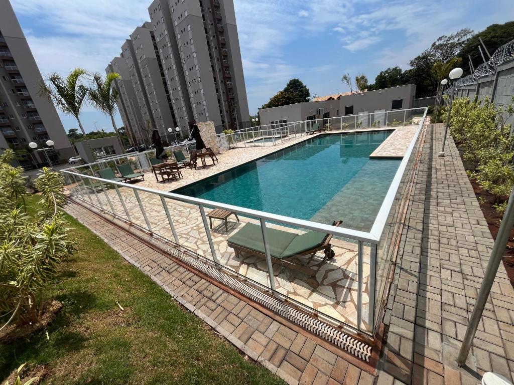 Swimmingpoolen hos eller tæt på Próximo Hosp de Amor e Rodovia Faria Lima