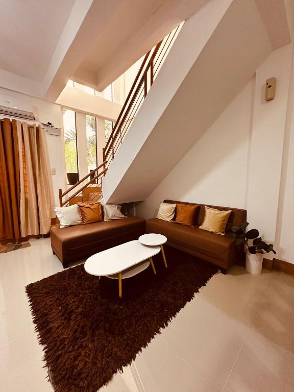 Posezení v ubytování Bacolod Transient Home