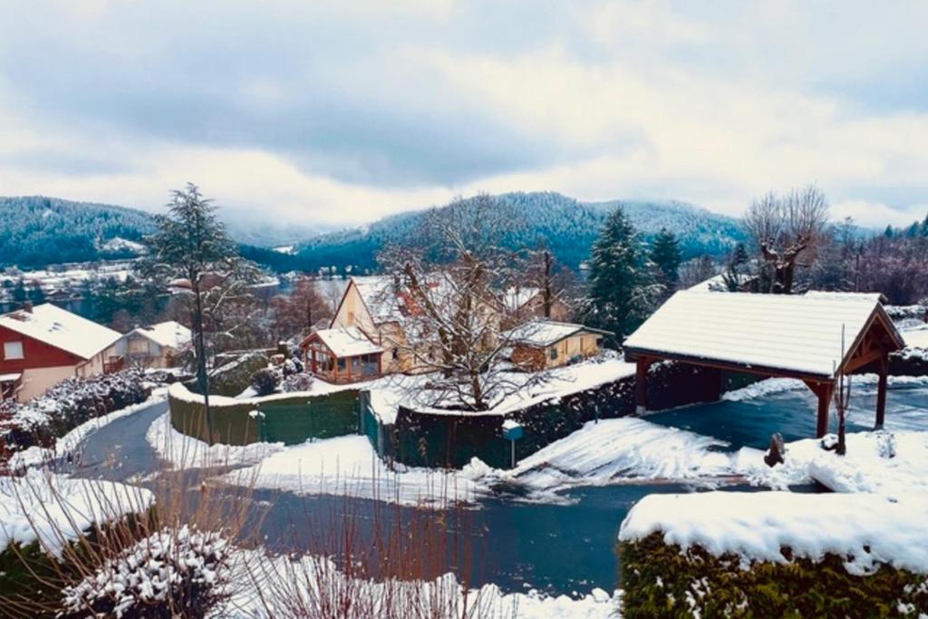 Naturlandskabet i nærheden af lejligheden