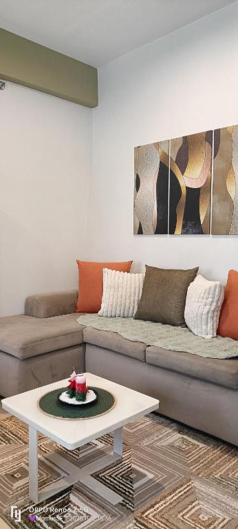 Et opholdsområde på Mamus Suite Escape Staycation