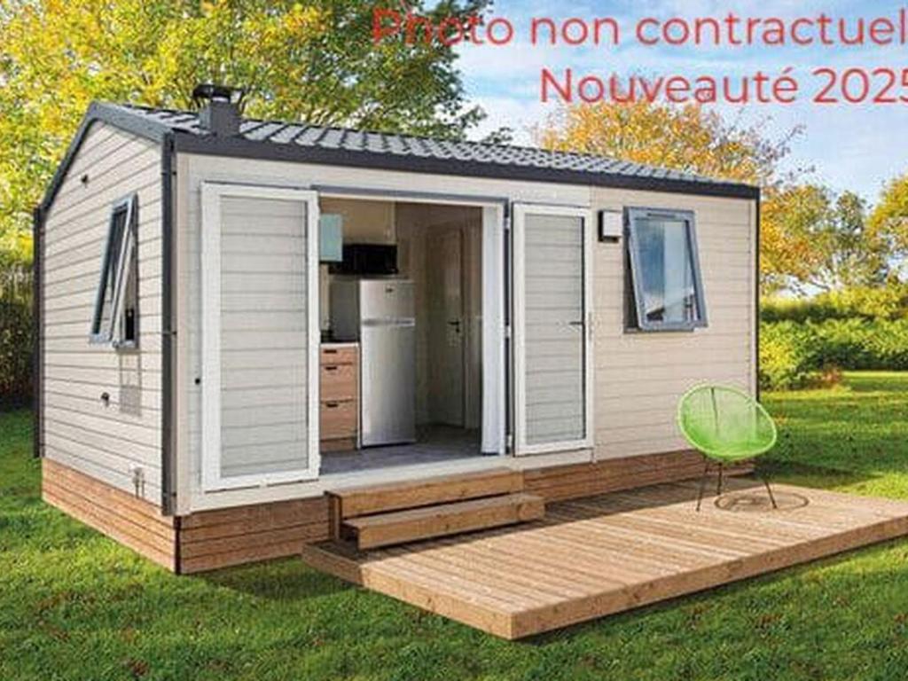 Mobil home avec Terrasse et Accès Handic. à Groléjac - API-1-52-1155
