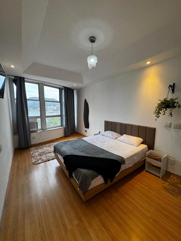 Postel nebo postele na pokoji v ubytování Tribo Rio