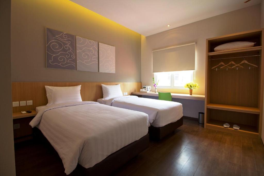 Vinotel Cirebon - Deluxe Çift Kişilik/İki Yataklı Oda