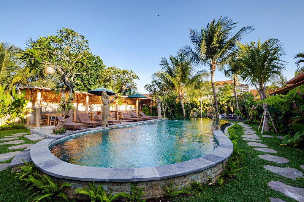 Bazén v ubytování Kudesa Bali nebo v jeho okolí