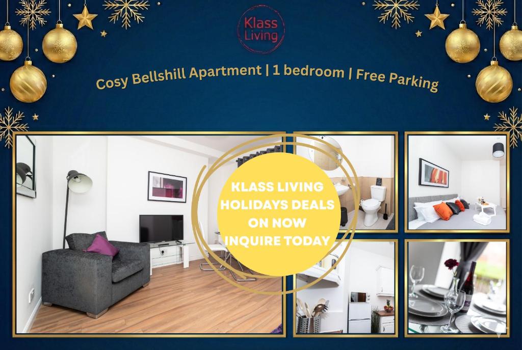 Fotografie z fotogalerie ubytování Cosy Apartment by Klass Living Bellshill v destinaci Bellshill
