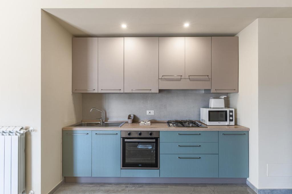 Η κουζίνα ή μικρή κουζίνα στο Alma Mare