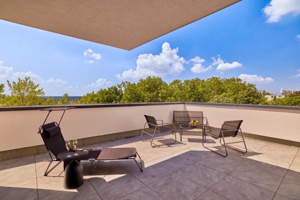 Μπαλκόνι ή βεράντα στο ELA Apartments Mannheim