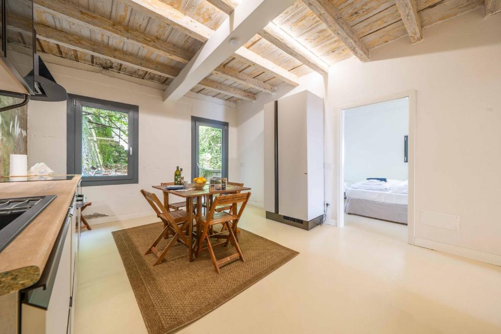 En eller flere senge i et værelse på At the Lake