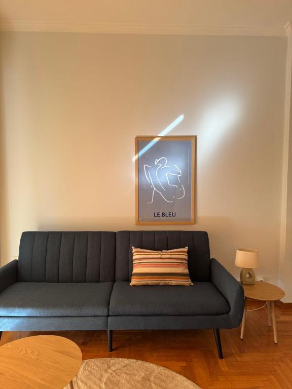 Χώρος καθιστικού στο Patras City Stay 4