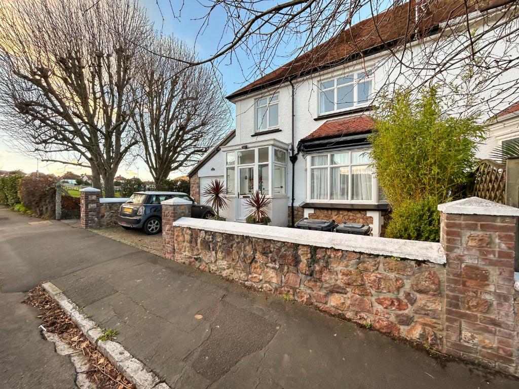 Bygningen som feriehuset ligger i