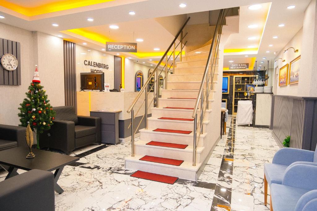 Posezení v ubytování CALENBERG HOTEL