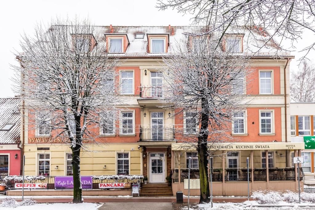 Budova, kde se hotel nachází