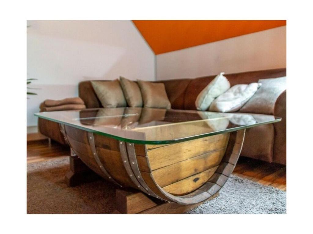 Χώρος καθιστικού στο Holiday apartment Moselle valley