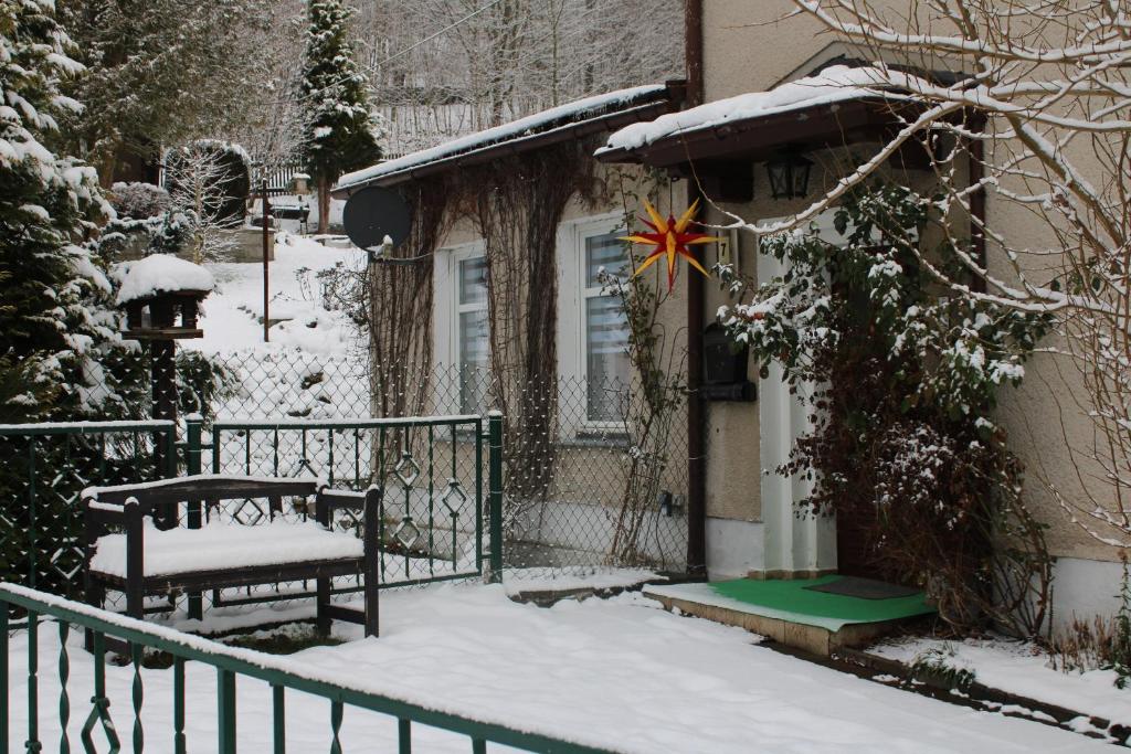 Το Ferienwohnung am Mühlbach τον χειμώνα