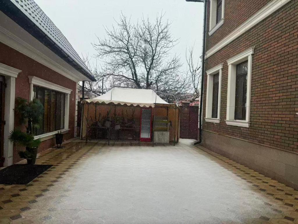 Bygningen som bed and breakfast-stedet ligger i