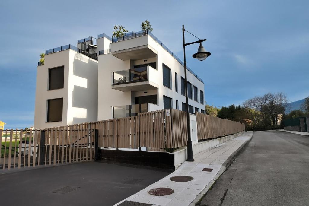 Budova, kde se apartmán nachází