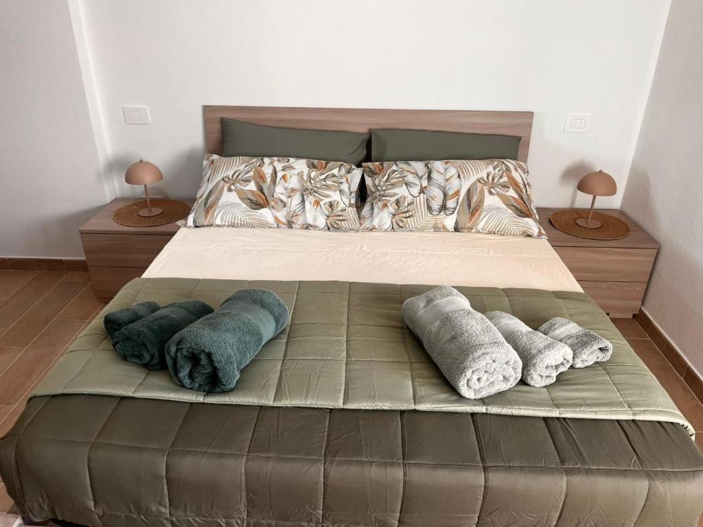 Giường trong phòng chung tại I Sogni