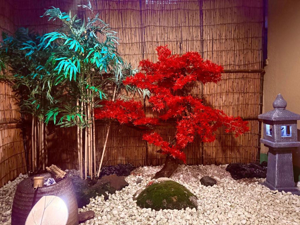 Zahrada ubytování 楓の宿 2号館