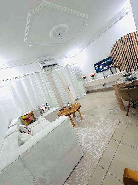 Ένα ή περισσότερα κρεβάτια σε δωμάτιο στο Residence Arielle