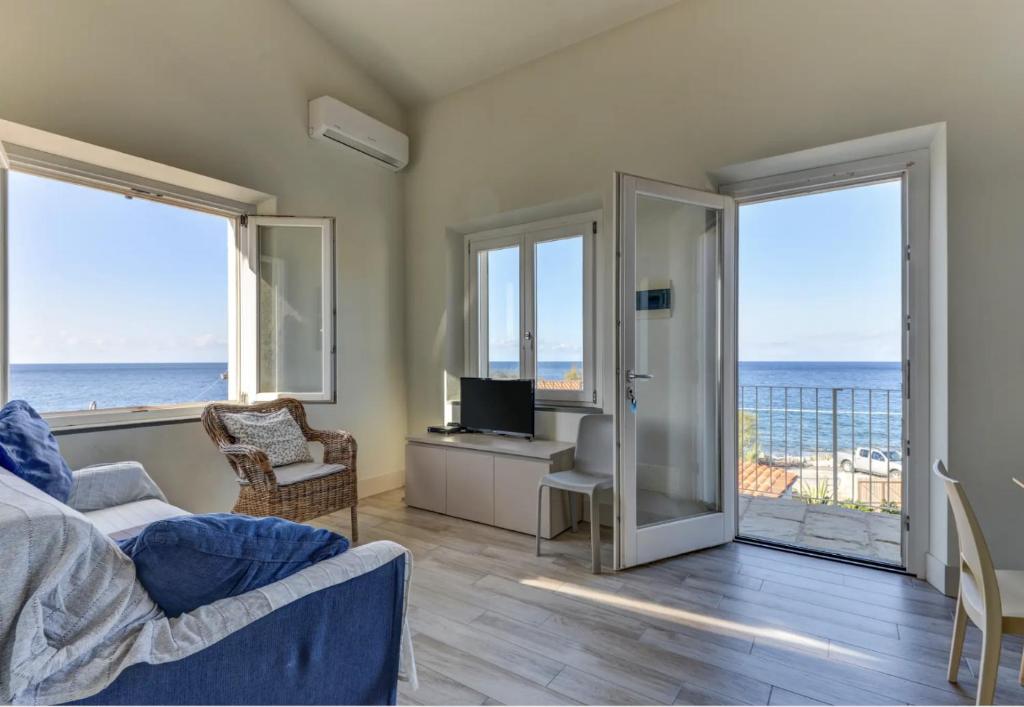 Nespecifikovaný výhled na moře nebo výhled na moře při pohledu z apartmánu