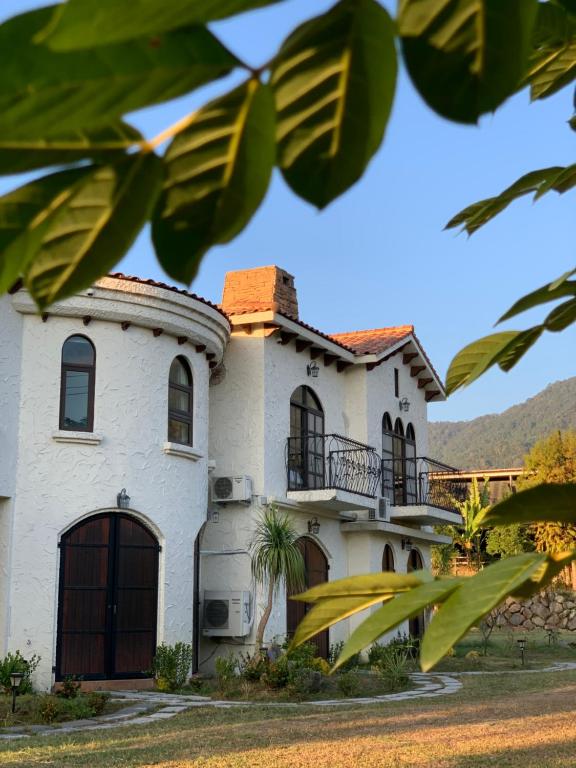 Bygningen som landstedet ligger i