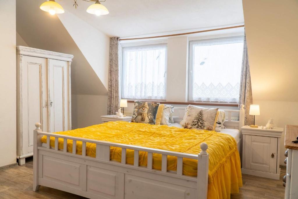 Voodi või voodid majutusasutuse Penzion U Šelongů toas