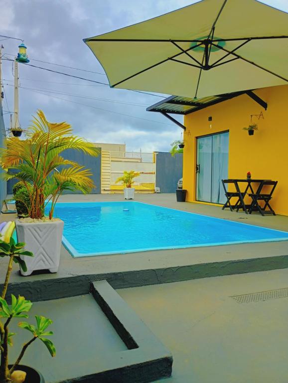 Πισίνα στο ή κοντά στο Pousada Família Alegria Hospedaria