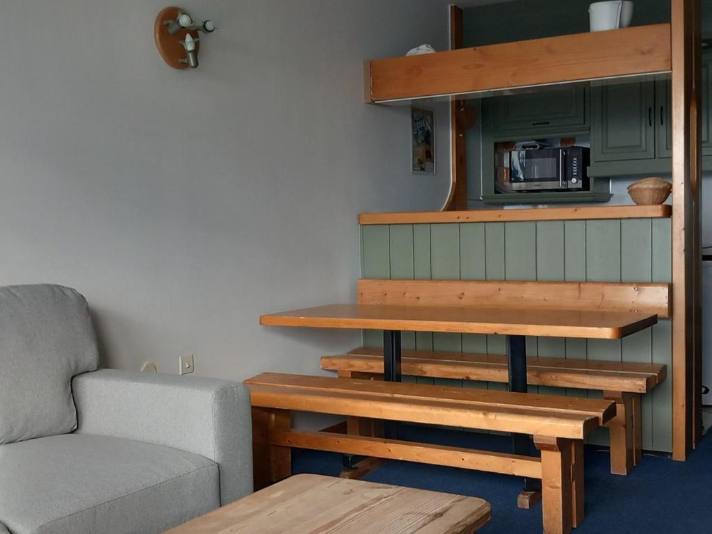 Arc 1800 : Apt 2 pièces 4 pers, balcon, animaux admis - FR-1-411-419