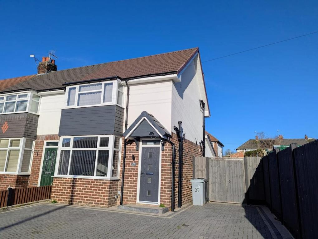 Bygningen som lejligheden ligger i