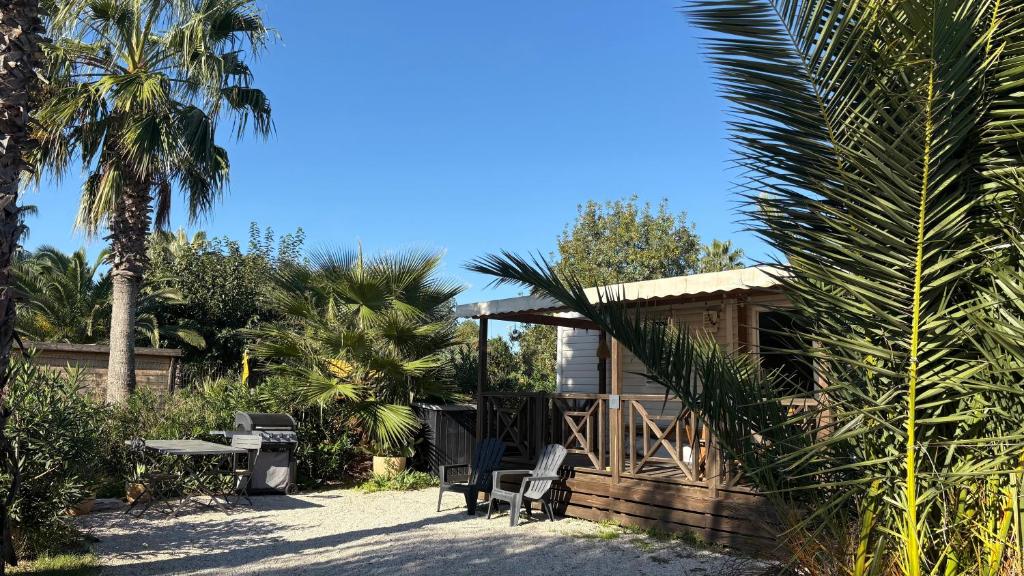 Сад в Camping le clos du thym - Argelès-sur-Mer