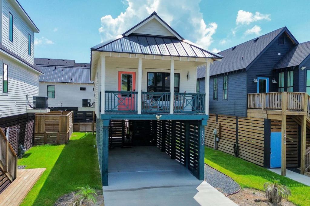 Budova, kde se prázdninový dům nachází