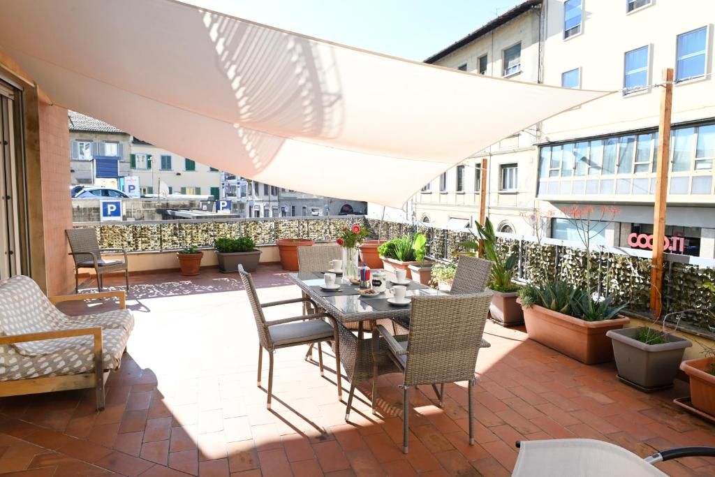 Balkón nebo terasa v ubytování A casa di Eva e Paolo