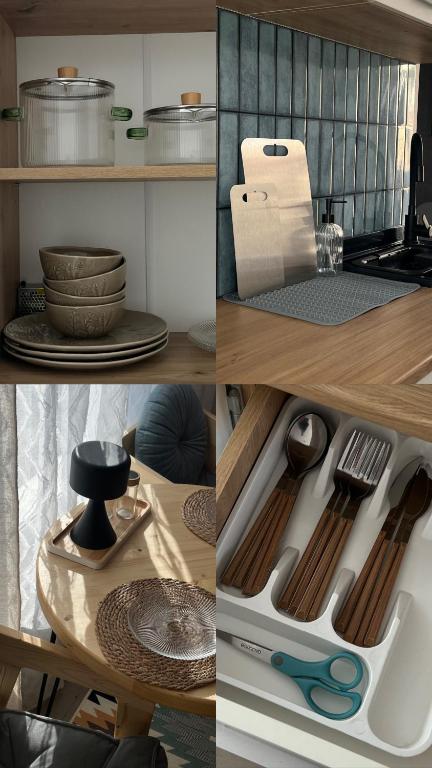 Η κουζίνα ή μικρή κουζίνα στο Molfar