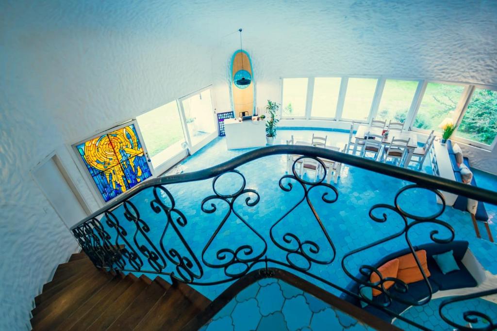 Ένα ή περισσότερα κρεβάτια σε δωμάτιο στο Posada Punta del Este