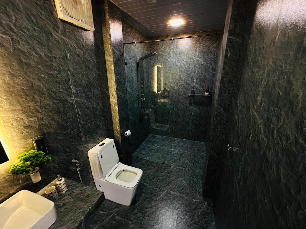 Koupelna v ubytování Mount Breeze Ella