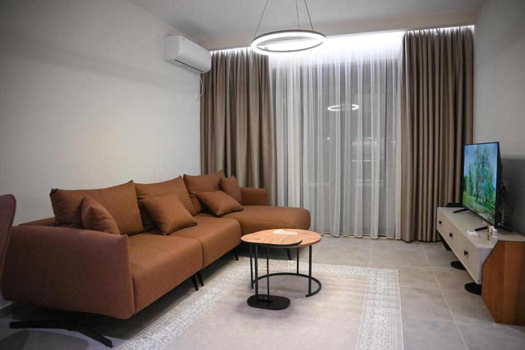 Χώρος καθιστικού στο Urban Comfort Apartment